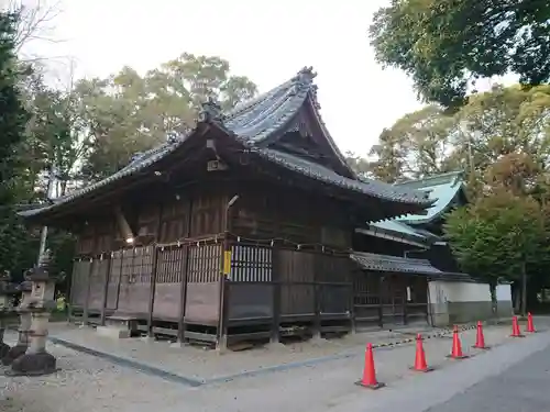 古村積神社の本殿・本堂