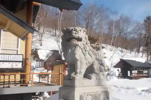 浦幌神社・乳神神社の狛犬