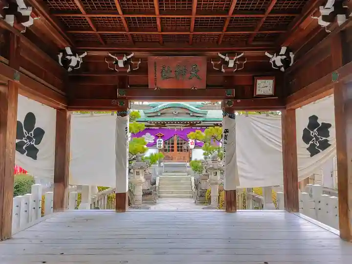 天神社(木曽川町内割田)の本殿・本堂