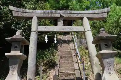 大六天麻王神社の鳥居