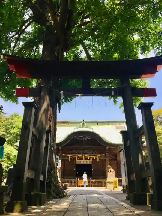 下総国三山 二宮神社の本殿・本堂