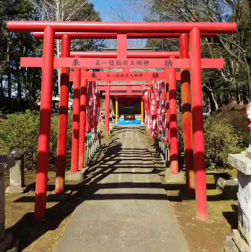 稲荷神社の鳥居