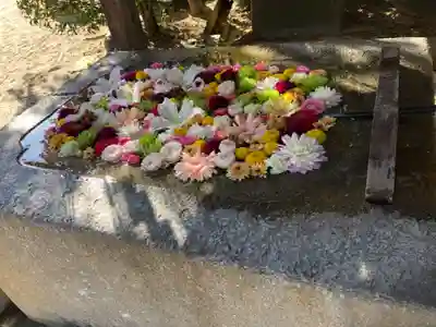 紅葉八幡宮の手水舎