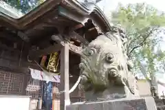 阿邪訶根神社の狛犬