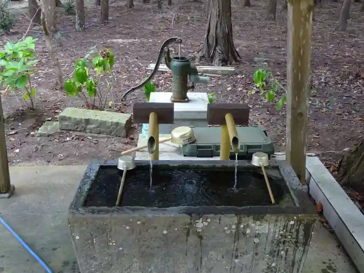 椿ノ海 水神社の手水舎