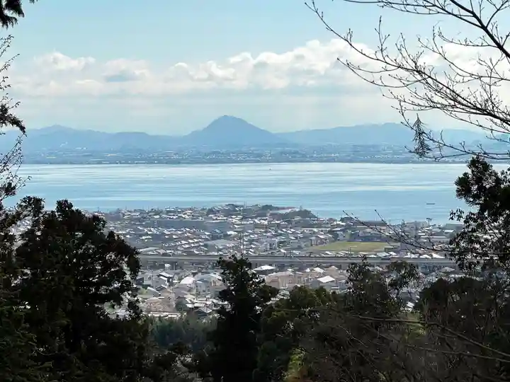 日吉東照宮の景色