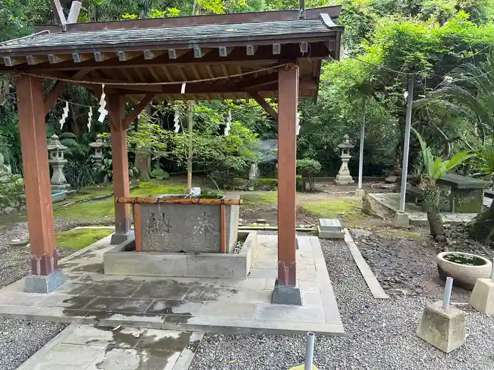 吾平津神社の手水舎