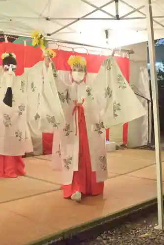 蛇窪神社の神楽