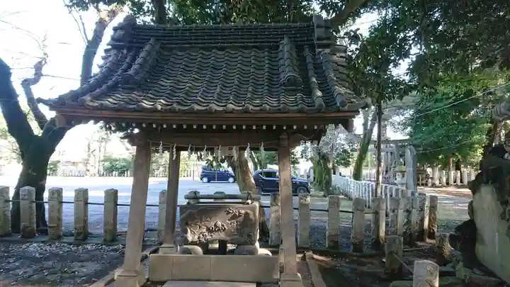 雀神社の手水舎