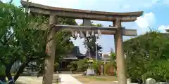 難波熊野神社の鳥居