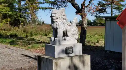 上更別神社の狛犬