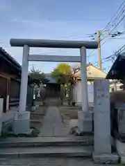 明徳稲荷神社の鳥居