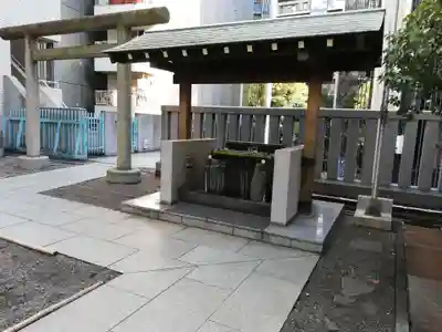 宮益御嶽神社の手水舎