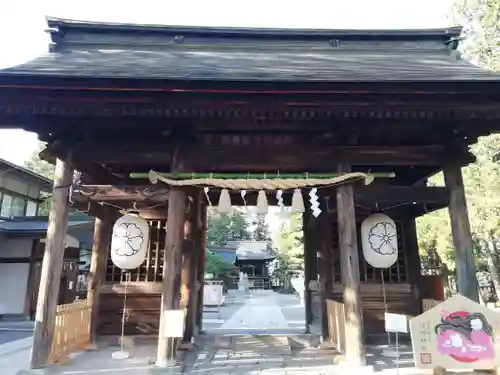 甲斐國一宮 浅間神社の山門・神門