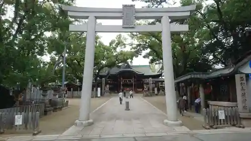 石切劔箭神社の鳥居