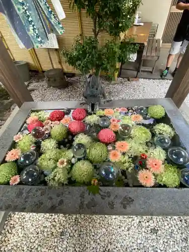 蛇窪神社の手水