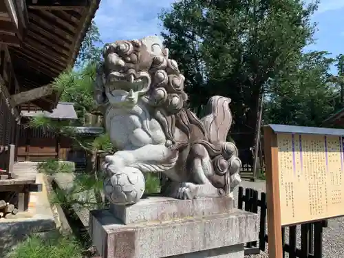 天宮神社の狛犬