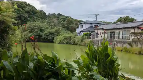 泉慶院跡の景色