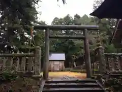 蒼柴神社の鳥居