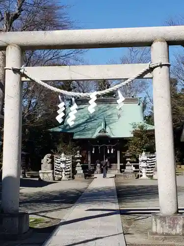 有鹿神社の鳥居