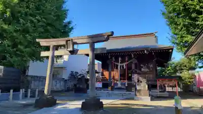 白山神社の鳥居