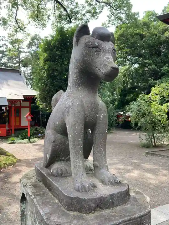 冠稲荷神社の狛犬