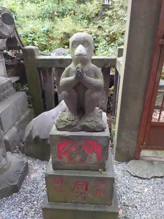 小野照崎神社の狛犬