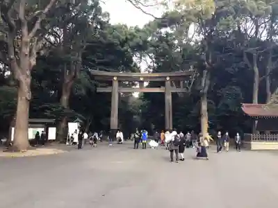 明治神宮の鳥居