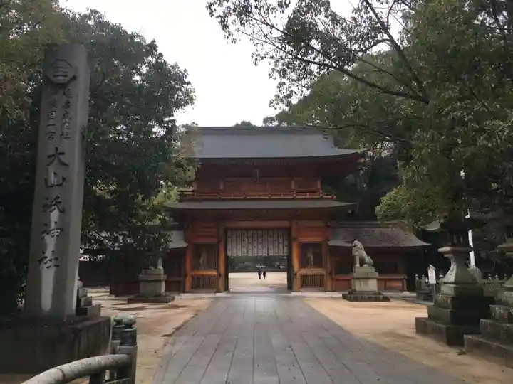 大山祇神社の山門・神門