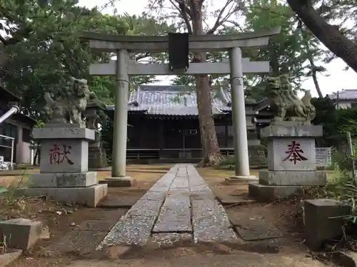 茂侶神社の鳥居