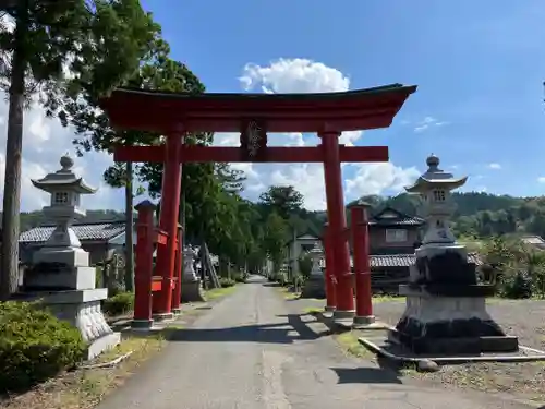 大塩八幡宮の鳥居