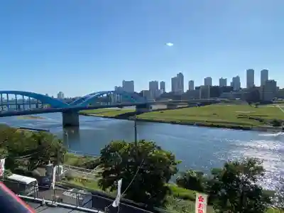 多摩川浅間神社の周辺