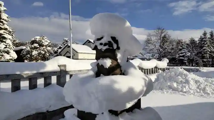 美瑛神社の狛犬
