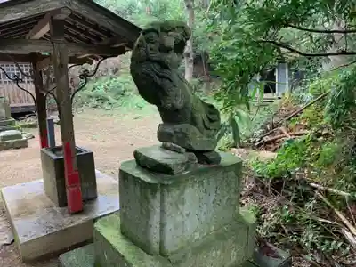 十二所神社の狛犬
