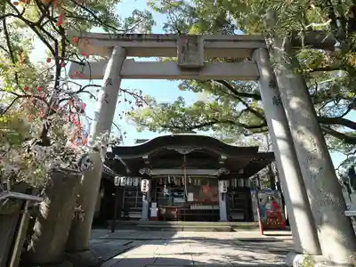 真田山 三光神社の鳥居