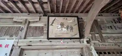 安久津八幡神社の本殿・本堂