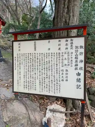 諏訪神社・諏訪山稲荷神社の歴史