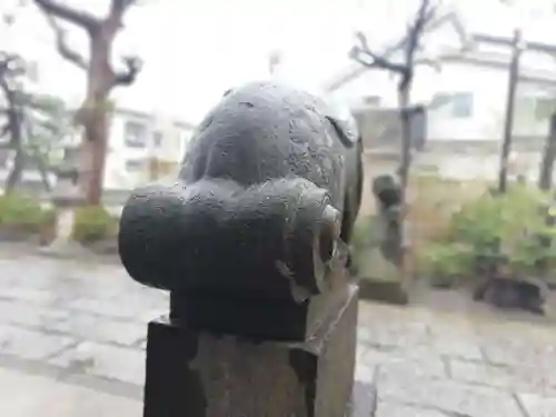 菊田神社の狛犬