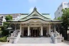 難波八阪神社の本殿