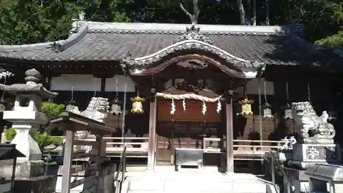 笠山坐神社の本殿・本堂