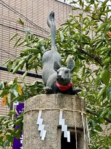 安倍晴明神社（阿倍王子神社境外末社）の狛犬