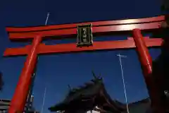 柳原蛭子神社の鳥居