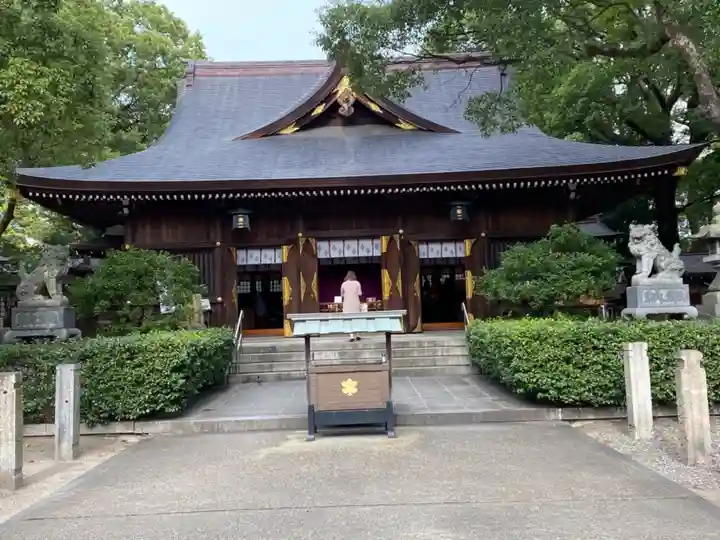 若宮八幡社の本殿・本堂