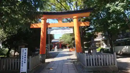 旗岡八幡神社の鳥居