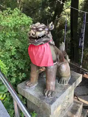 星田妙見宮の狛犬