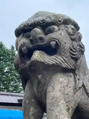 女満別神社の狛犬