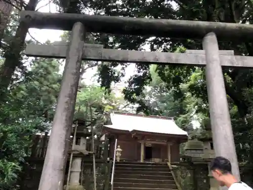 側高神社の鳥居