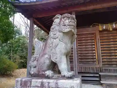 市杵島姫社の狛犬