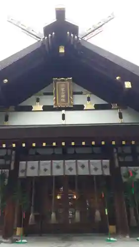 新琴似神社の本殿