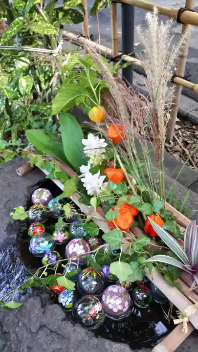 新琴似神社の手水舎